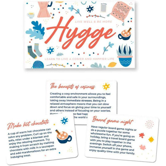 Gift Republic 100 Ways to Be More Hygge & To Live Well Cards