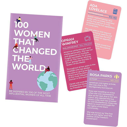 Gift Republic 100 Women That Changed the World Inspirational Cards