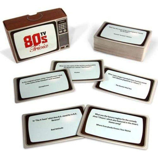 Gift Republic 80s TV Trivia Game