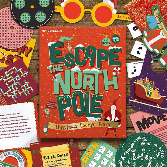Gift Republic Escape the North Pole Christmas Escape Room Game