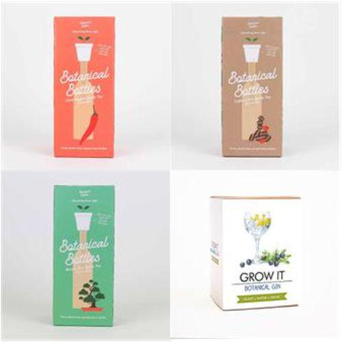 Gift Republic Novelty Grow Your Own Botanical Bottle Kits