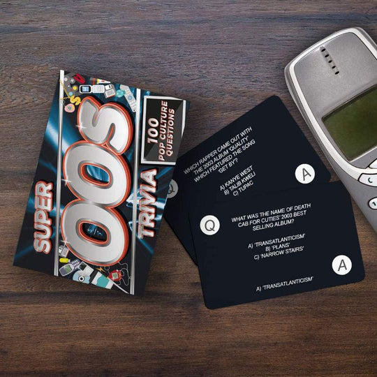 Gift Republic Super 00's Trivia Game