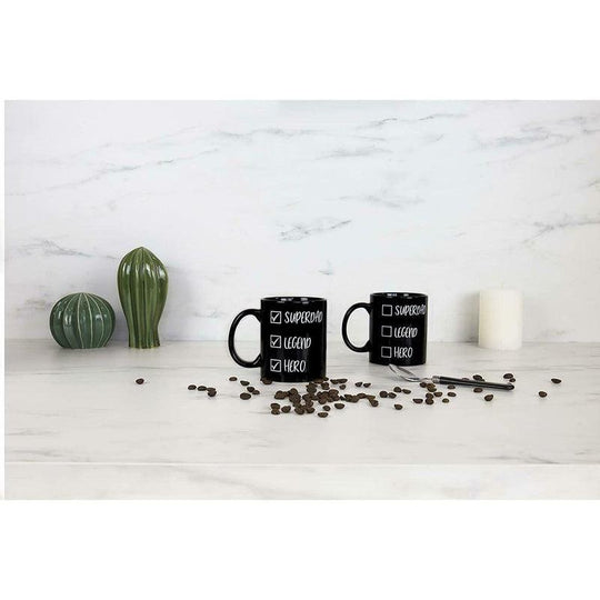 Gift Republic Super Dad Heat Changing Mug