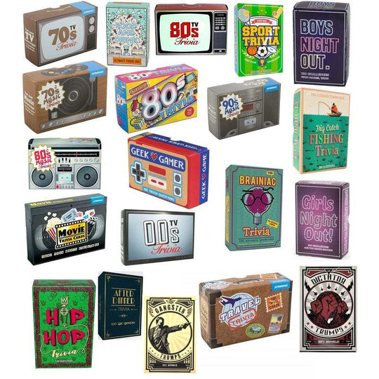 Gift Republic Trivia Quiz Card Games