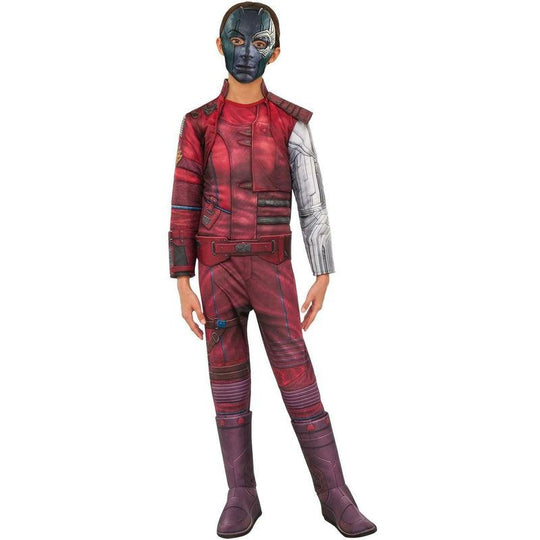 Girls Deluxe Nebula Avengers Endgame Costume Official Child Fancy Dress