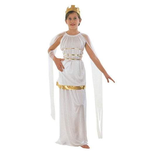 Girls Grecian Greek Roman Goddess Athena Book Week Fancy Dress Costume Outfit