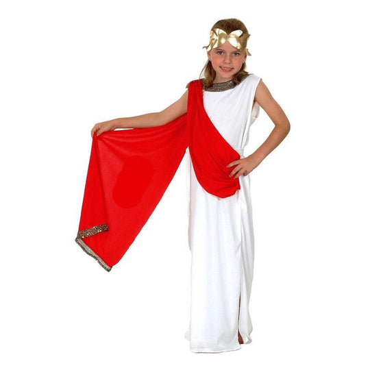 Girls Greek Roman Toga Goddess Book Week Fancy Dress Costume Child Outfit