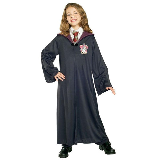 Girls Hermione Granger Costume Harry Potter Robe Fancy Dress Child Outfit