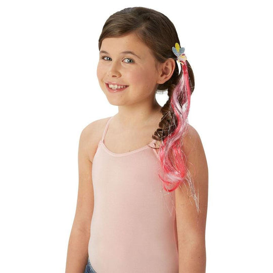 Girls My Little Pony Braided Hair Piece Fancy Dress Costume Accessory