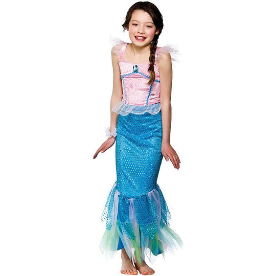 Girls Mystical Mermaid Fancy Dress Costume