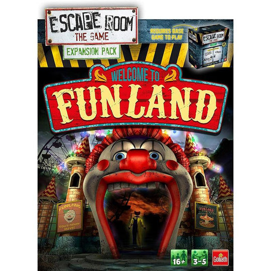 Goliath Games Escape Room Expansion Pack: Welcome to Funland