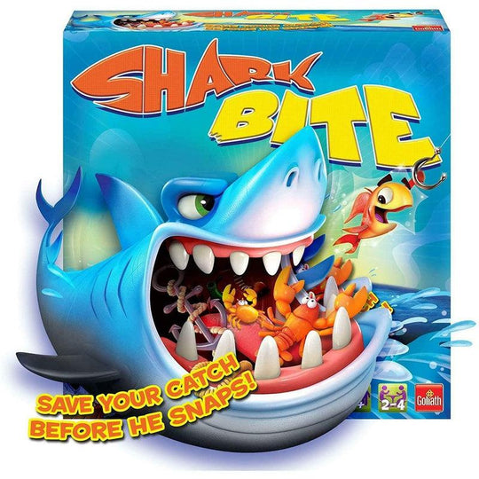 Goliath Games Shark Bite Children's Family Fun Fishy Board Game