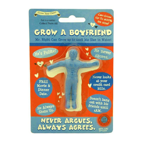 Grow Your Own Boyfriend Girlfriend Novelty Joke Prank Secret Santa Gift