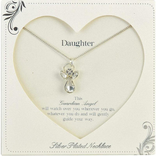 Guardian Angel Daughter, Angel Women & Girls, Gemstone Necklace