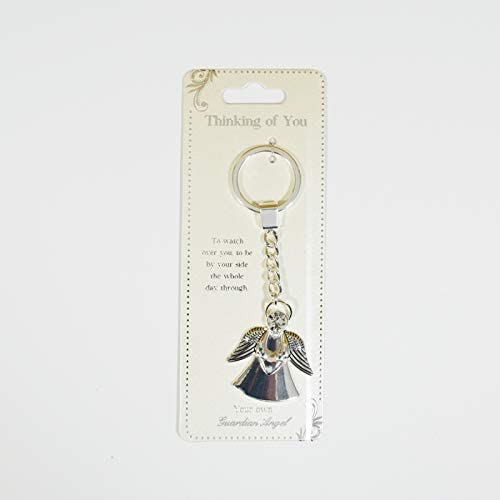 Guardian Angel Keychain-Thinking of You