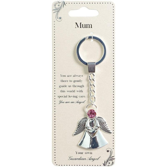 Guardian Angel Keychain for Mum