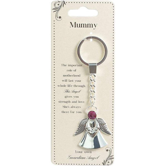 Guardian Angel Keychain for Mummy Or Mother
