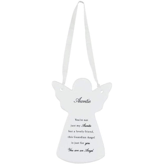 Guardian Angel, Wall Hanging Ribbon, Meaningful Plaque Keepsake