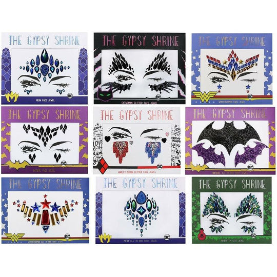 Gypsy Shrine Stick On Superhero Face & Body Jewels