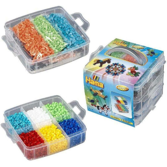 Hama Bead Kit - 6,000 Piece Complete Kit Medium