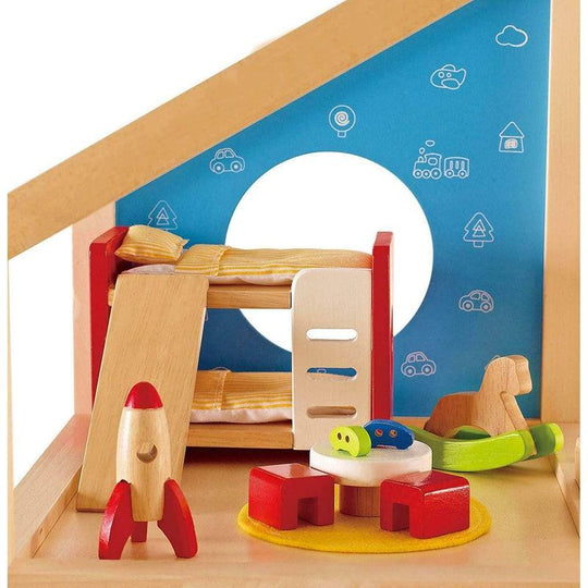 Hape E3456 Children's Room - Wooden Dolls House Accessory