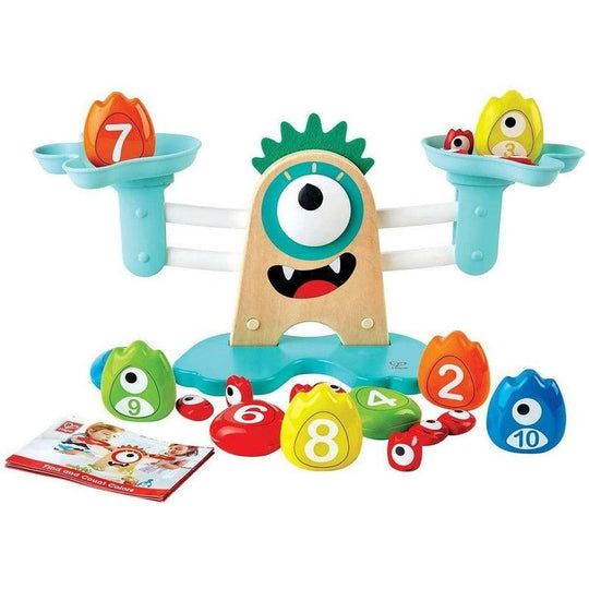 Hape Monster Math Scale Kids Childrens Educational Toy Mathematics Ages 3+