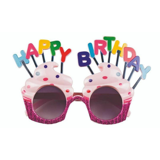 Happy Birthday Glasses Fancy Dress Celebration Party Accessory