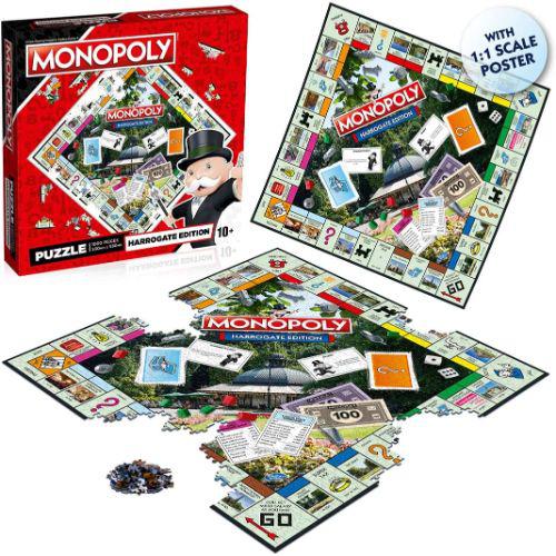 Harrogate Edition Monopoly 1000 Piece Jigsaw Puzzle