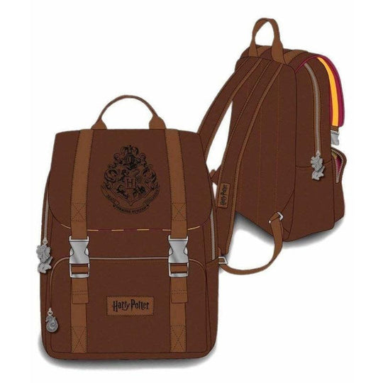 Harry Potter Antique Brown Hogwarts Backpack