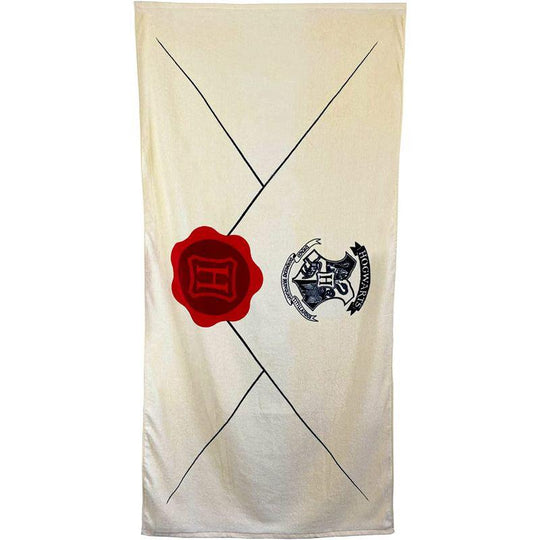 Harry Potter Letter of Acceptance Seal Towel 75 x 150cm