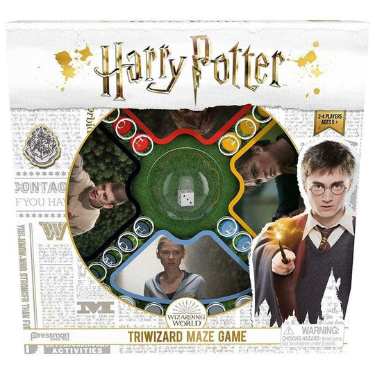 Harry Potter Tri-Wizard Maze Classic Fast Action Pop n Race Family Game