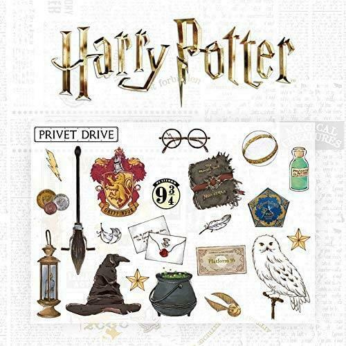 Harry Potter Wall Decal Sticker Set Decorations - Iconic Imagery From The Films