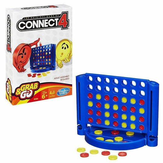 Hasbro Grab & Go Travel Connect 4 Family Board Game