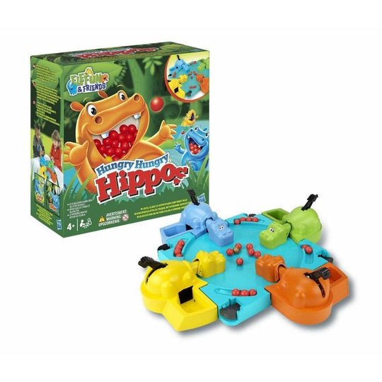 Hasbro Hungry Hippos Childrens Marble Eating Family Board Game