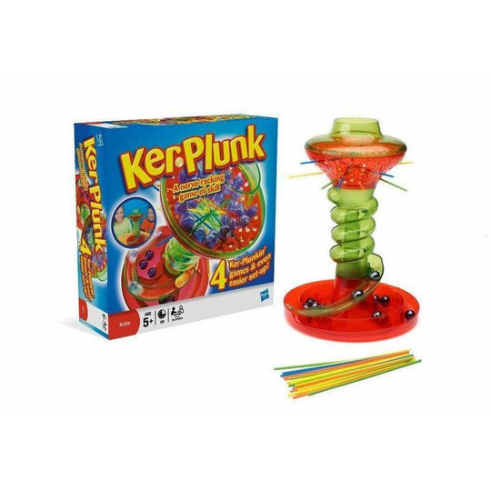 Hasbro Kerplunk Childrens Marble Sticks Drop Board Game