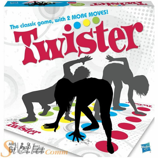 Hasbro Twister The Classic Family Game With 2 More Moves