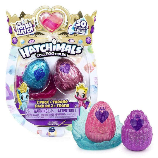 Hatchimals CollEGGtibles The Royal Hatch - 2 PACK + THRONE