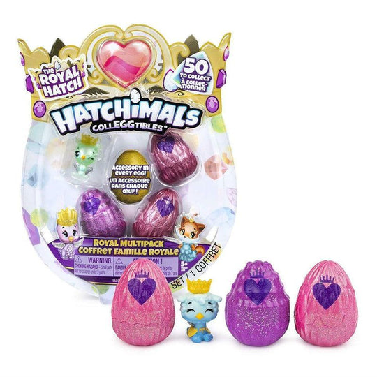 Hatchimals CollEGGtibles The Royal Hatch 4 Figure Multipack