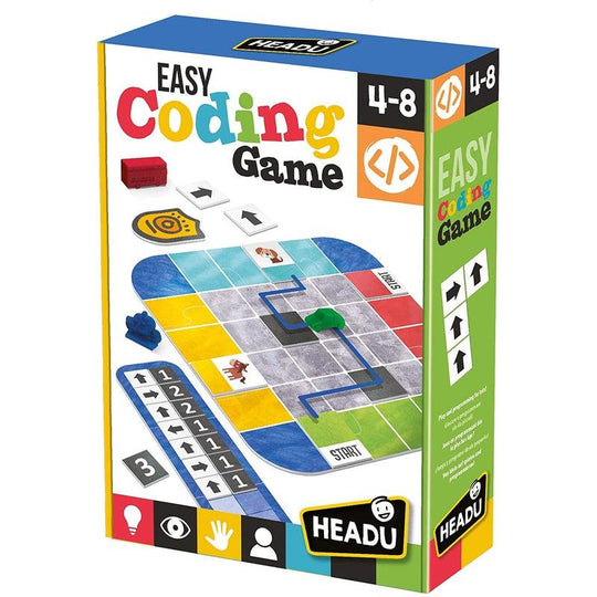 Headu Easy Childrens Numbers/Code Game, Multi-Coloured