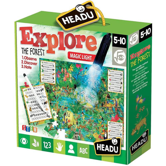 Headu Explore The Forest Puzzle, Multi-Coloured