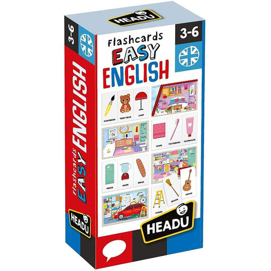 Headu Flash Cards, Multi-Coloured