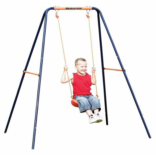 Hedstrom Childrens Single Garden Swing High Tensile Powder Coated Steel Frame