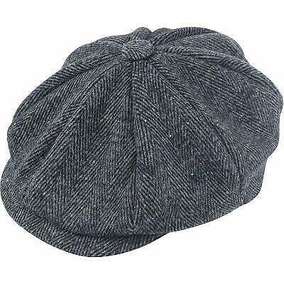 Henbrandt Adult Peaky Flat Cap