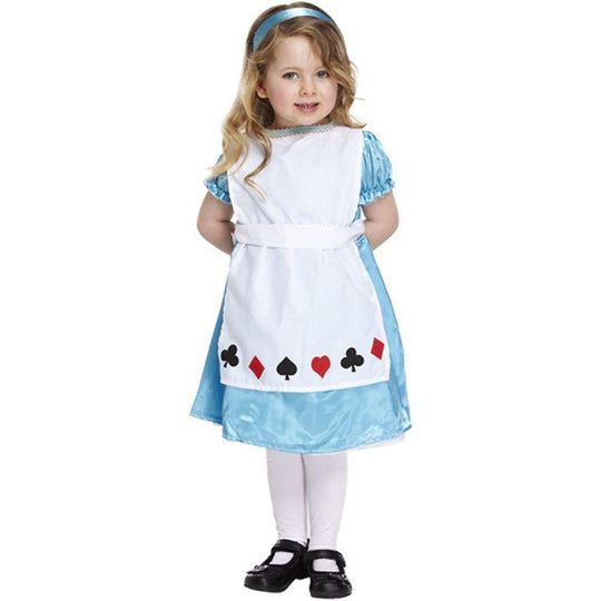 Henbrandt Alice in Wonderland Alice Girl's Fancy Dress Costume