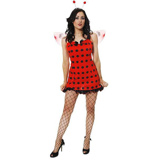 Henbrandt Lady Bug Women's Fancy Dress Costume