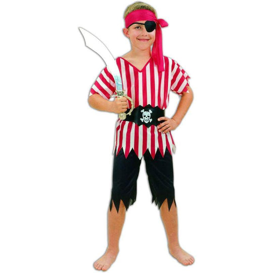 Henbrandt Pirate Boy's Fancy Dress Costume