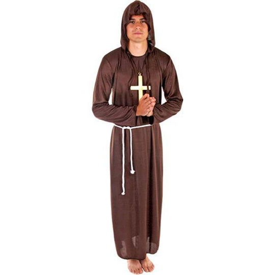Henbrandt Religious Monk Men's Fancy Dress Costume