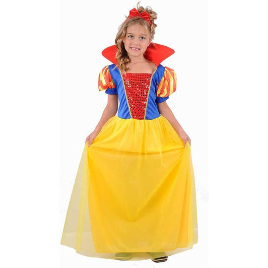 Henbrandt Snow White Princess Girl's Fancy Dress Costume