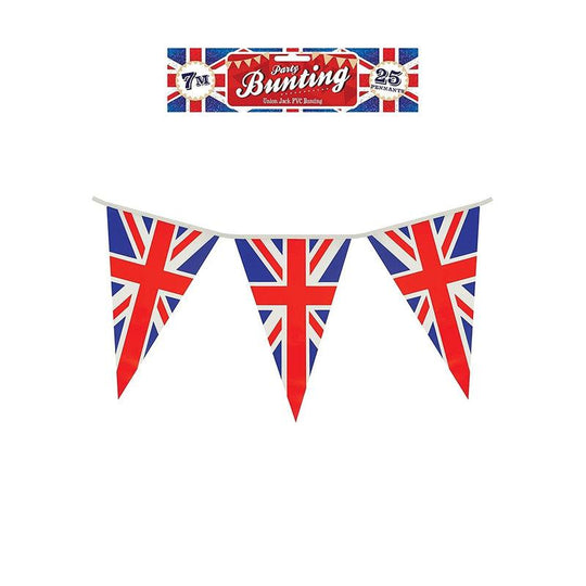 Henbrandt Union Jack Pennant Bunting (7m)