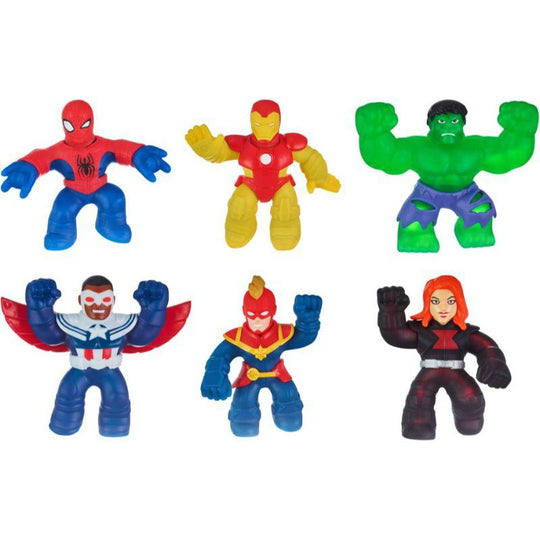 Heroes of Goo Jit Zu Marvel Superheroes Series 5 Toy Figures